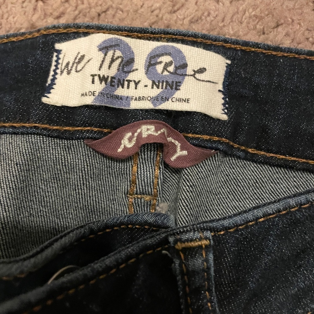 Free people CRVY jeans